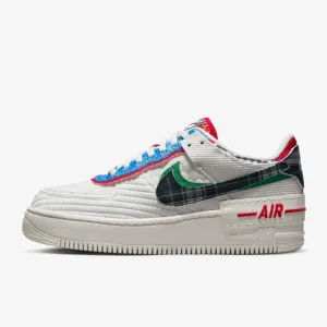 [NEW] Women's Nike Air Force 1 Shadow Shoes White Size 8.5 DZ5193-100