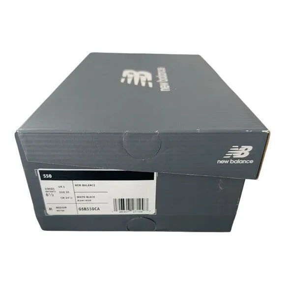 New Balance 550 Youth Boys Size 6.5 Medium