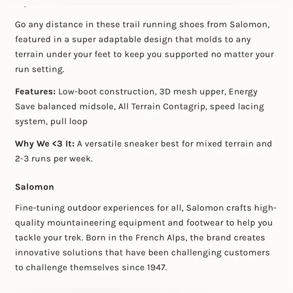 ▪️NIB Salomon Sense Ride 5 Sneakers-8