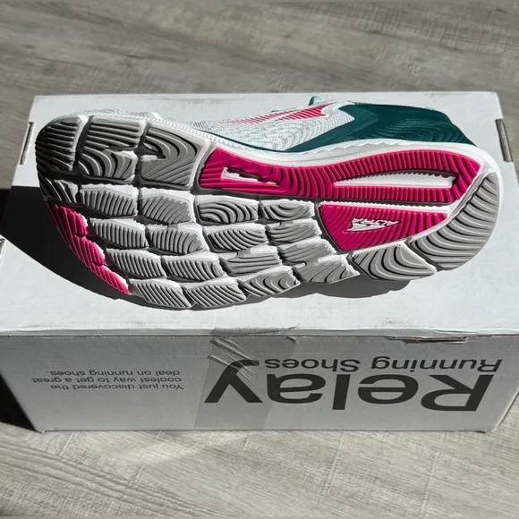 NIB Women’s Size Women's Altra Torin 5, Deep Teal/Pink, Size 7 B
