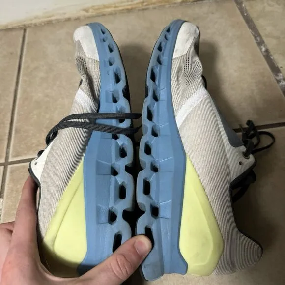 NICE On Cloudstratus Men's 10.5 Frost Niagara Athletic Running Shoes 39.98659