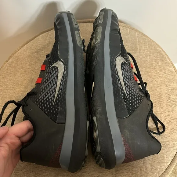 Nike 2015 Tiger Woods TW 15 Black Golf Shoes 704884-001