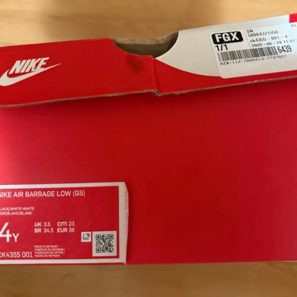 Nike Air Barrage Low (GS)