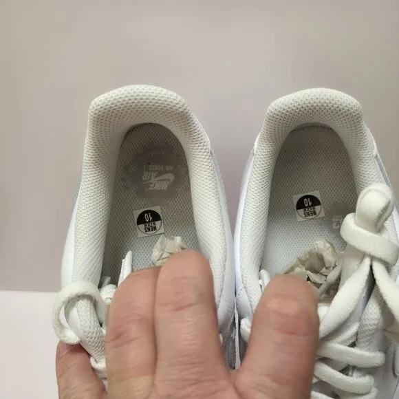 Nike Air Force 1 '07 Low Shoes CD4 Triple White CW2288 111 Mens 10 Women's 11.5