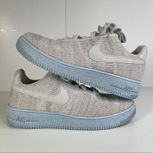 NIKE AIR FORCE 1 CRATER FLYKNIT KIDS SIZE 6.5Y US