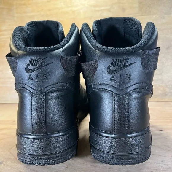 Nike Air Force 1 High ‘07 Mens Size 11 Shoes Sneakers Triple Black 315121-032