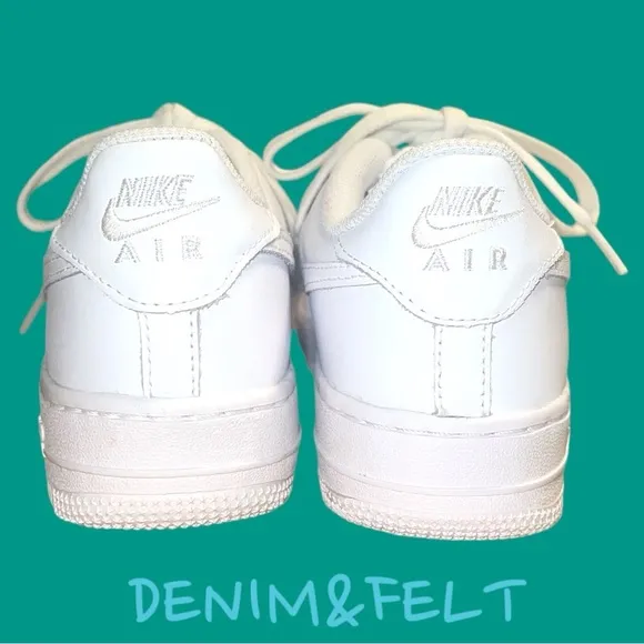 Nike Air Force 1 LE Big Kids' Shoes | Color: Triple White | NEW/NIB!!👟