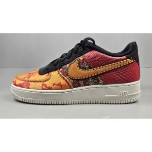 Nike Air Force 1 Low Sneakers GS 6.5Y, Womens 8 &quot;Chinese New‎ Year&quot; AV5167-600