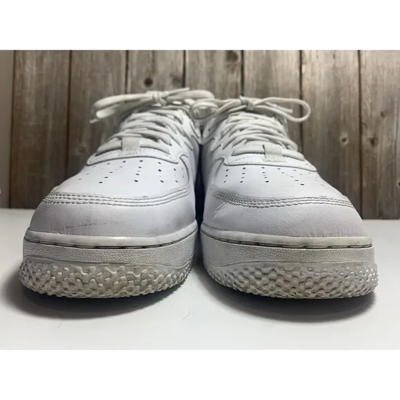 NIKE AIR FORCE 1 REACT WHITE/PURE PLATINUM [CT1020 101] US MEN SZ 11