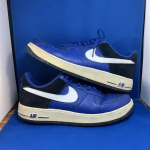 Nike Air Force 1 Sneakers - Blue &amp; Black - Classic 11.5