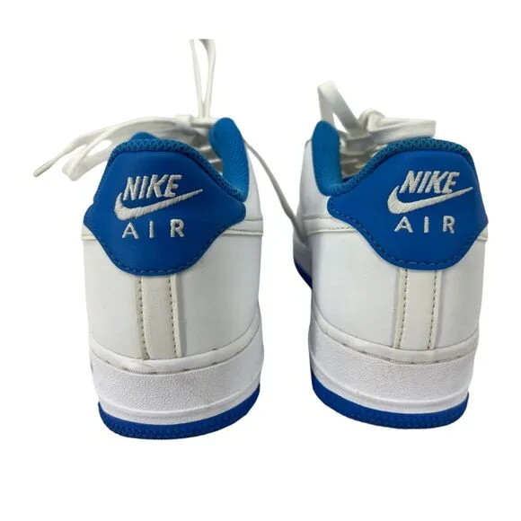 Nike Air Force 1 sneakers Low ESS GS Youth 6 Blue white shoes lace up DV1331