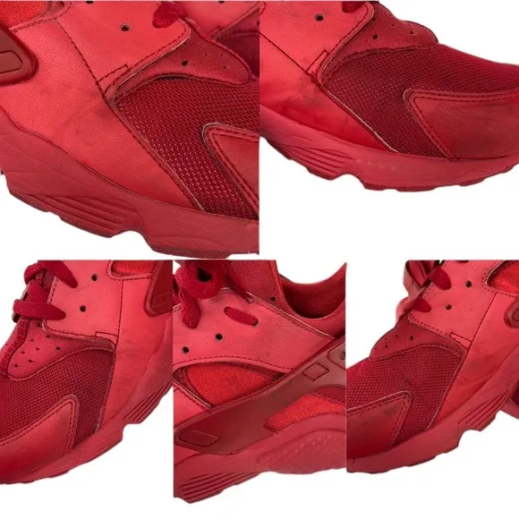 Nike Air Huarache All Triple Red Varsity 318429-660 Size US13