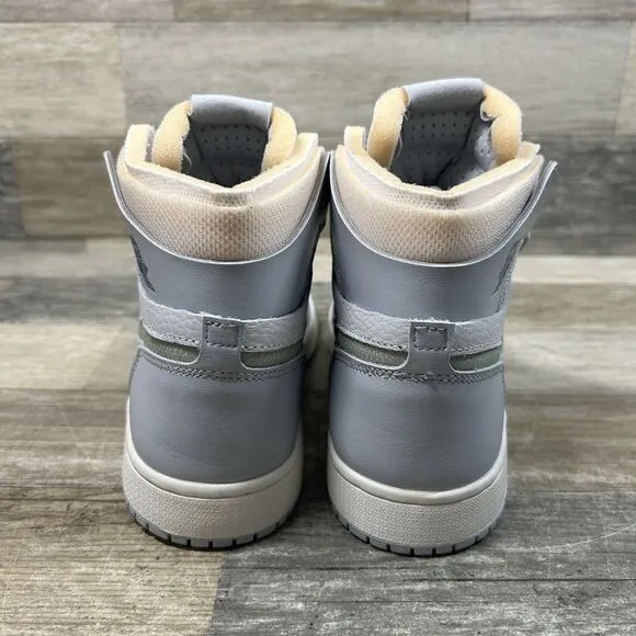 Nike Air Jordan 1 High CMFT London Men's 7.5 Gray White Shoes DH4268-001