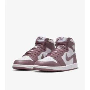 Nike Air Jordan 1 High OG DZ5485-105 Sneakers Men's White Mauve Shoes NR9875