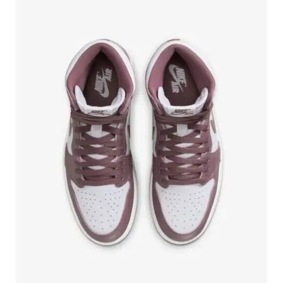 Nike Air Jordan 1 High OG DZ5485-105 Sneakers Men's White Mauve Shoes NR9875