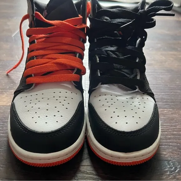 Nike air Jordan 1 high OG retro 575441-180 electro orange sneakers shoes 4.5Y 6W