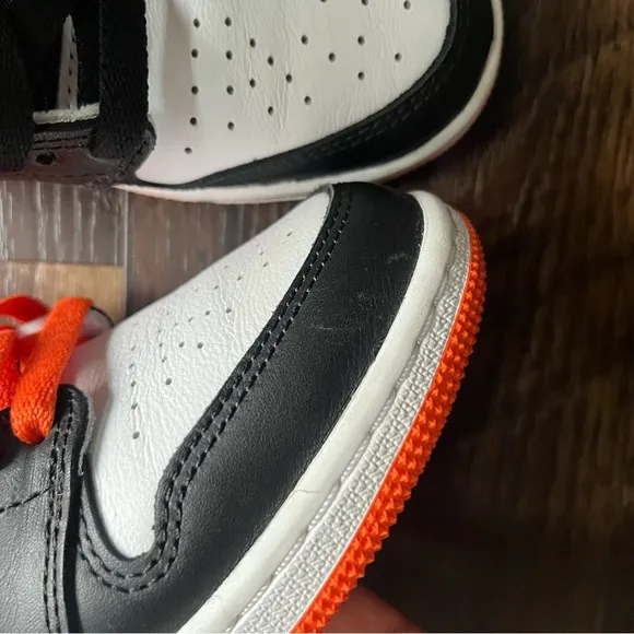 Nike air Jordan 1 high OG retro 575441-180 electro orange sneakers shoes 4.5Y 6W