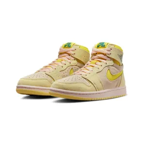 Nike Air Jordan 1 High Zoom CMFT 2 DV1305-800 Women 9.5 Citron Tint Shoes TF2195