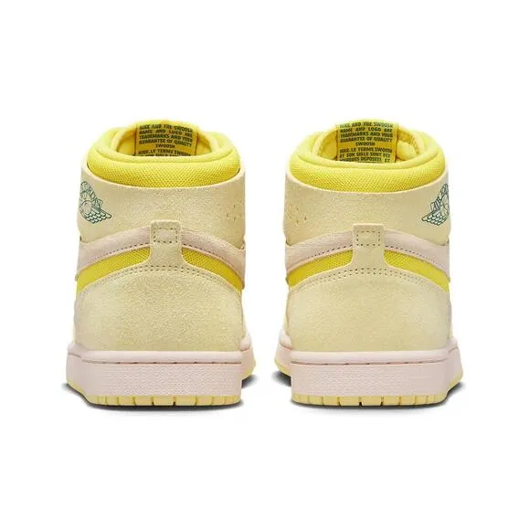 Nike Air Jordan 1 High Zoom CMFT 2 DV1305-800 Women 9.5 Citron Tint Shoes TF2195