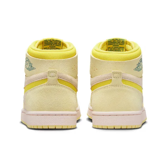 Nike Air Jordan 1 High Zoom CMFT 2 DV1305-800 Women 9.5 Citron Tint Shoes TF2195
