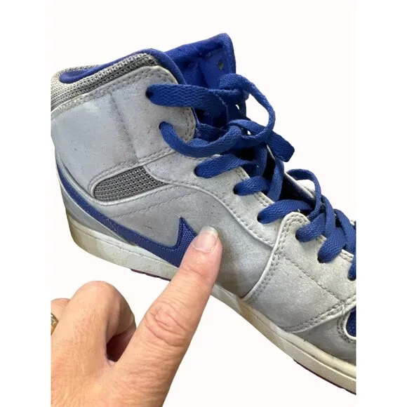 Nike Air Jordan 1 Matte silver laser purple men’s basketball shoes sneakers size