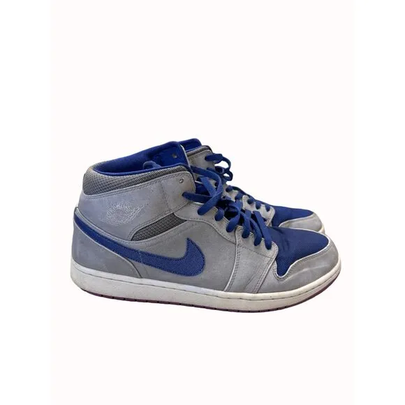 Nike Air Jordan 1 Matte silver laser purple men’s basketball shoes sneakers size