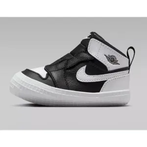 NIKE Air Jordan 1 Retro High OG Black White 2.0 AT3745-010 Crib Shoes Sz 2C NWT