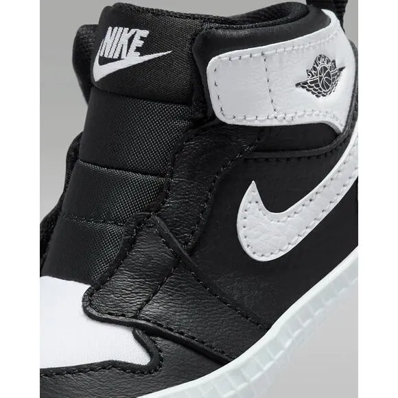 NIKE Air Jordan 1 Retro High OG Black White 2.0 AT3745-010 Crib Shoes Sz 2C NWT