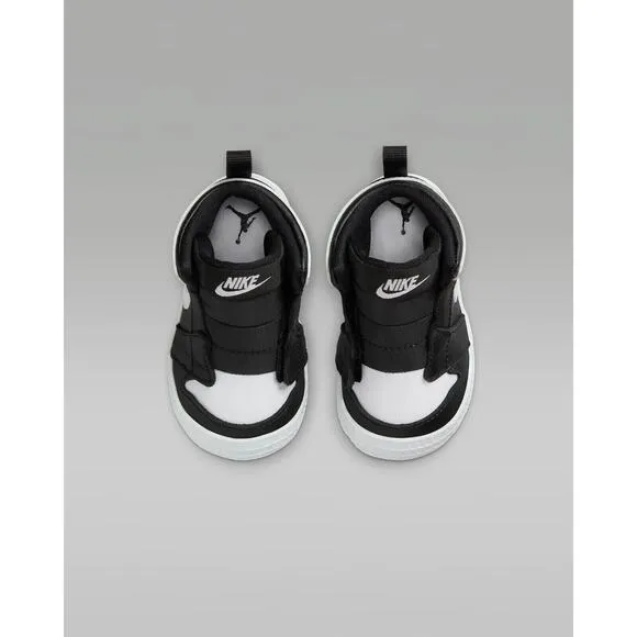 NIKE Air Jordan 1 Retro High OG Black White 2.0 AT3745-010 Crib Shoes Sz 2C NWT