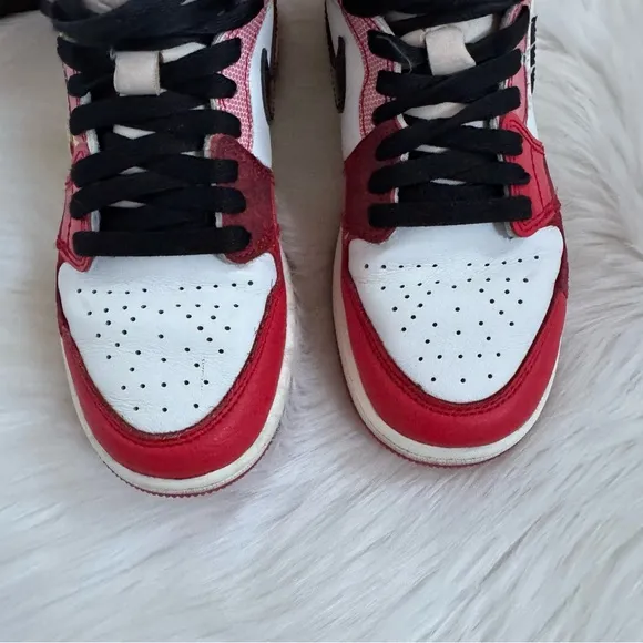 Nike Air Jordan 1 Retro High OG Next Chapter Spider-Man Shoes 4.5Y