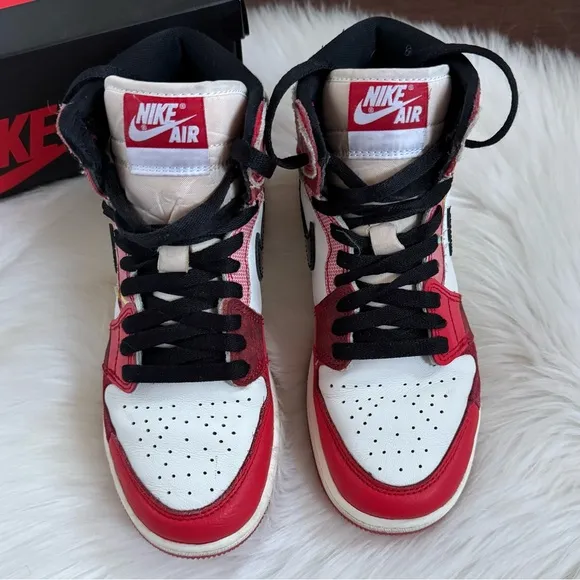 Nike Air Jordan 1 Retro High OG Next Chapter Spider-Man Shoes 4.5Y