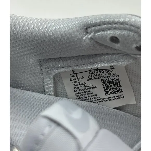 Nike Air Jordan 1 Retro Low OG Men Neutral Gray Silver Shoes Sneakers CZ0790-002