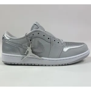 Nike Air Jordan 1 Retro Low OG Men Neutral Gray Silver Shoes Sneakers CZ0790-002