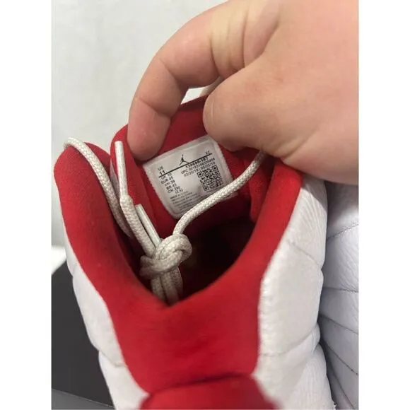 Nike Air Jordan 12 Retro FIBA 2019 Size 11 130690-107 Red White Gold CLEAN