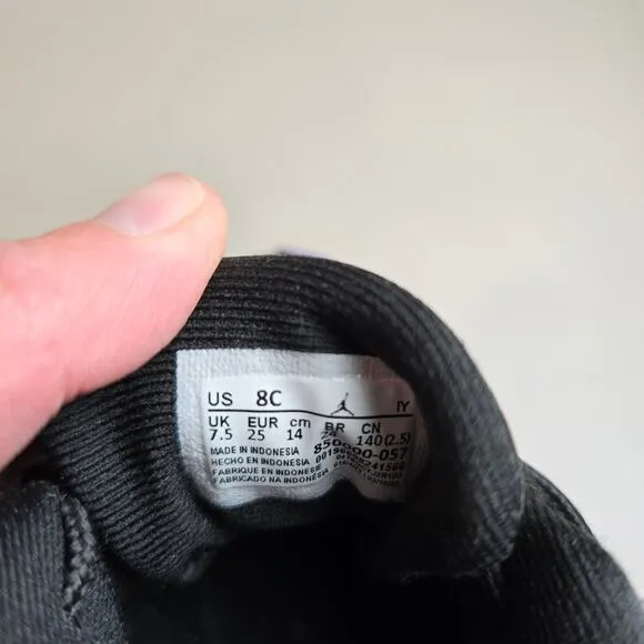 Nike Air Jordan 12 XII Retro TD Toddler Shoes 8C Field Purple Black 850000-057