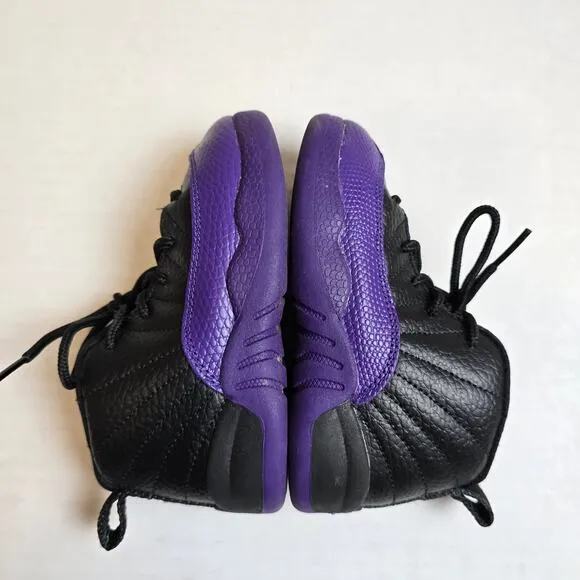 Nike Air Jordan 12 XII Retro TD Toddler Shoes 8C Field Purple Black 850000-057