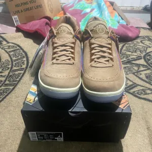 Nike Air Jordan 2 Retro Low SP TWO 18 DETROIT - Mens Size 11  (DV7129-222)
