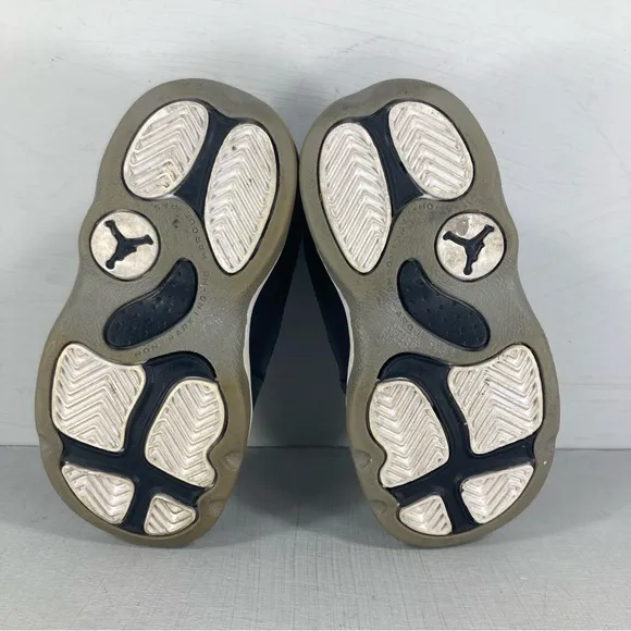 Nike Air Jordan 6 Rings BT Sneakers 323420-021 Shoes Black Toddler 6
