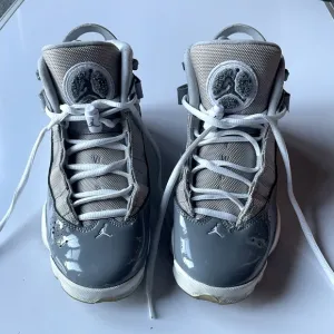 Nike Air Jordan 6 Rings Cool Grey/White Basketball Shoes 323419-016 sz 6…