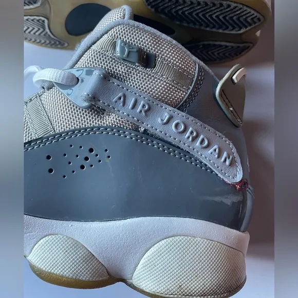 Nike Air Jordan 6 Rings Cool Grey/White Basketball Shoes 323419-016 sz 6…