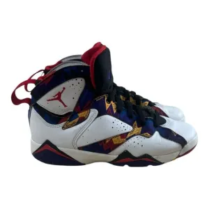 Nike Air Jordan 7 Retro BG Shoes Size 6Y Nothing But Net Ugly Sweater 304774-142