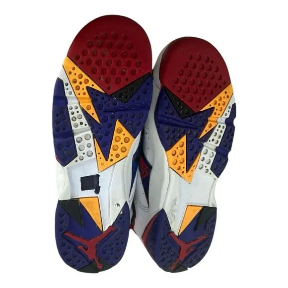 Nike Air Jordan 7 Retro BG Shoes Size 6Y Nothing But Net Ugly Sweater 304774-142