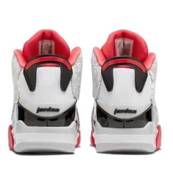 Nike Air Jordan DUB Zero DV1360-160 White / Fire Red /‎ Black - EXCELLENT