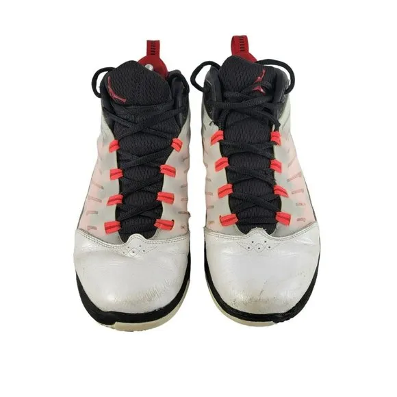 Nike Air Jordan Prime.Fly 2 Infrared 23 Mens 10 Shoes White Black Red 654287-123