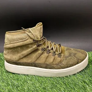 Nike Air Jordan‎ Westbrook Mens 13 Green White Shoes Sneakers Snakeskin High Top