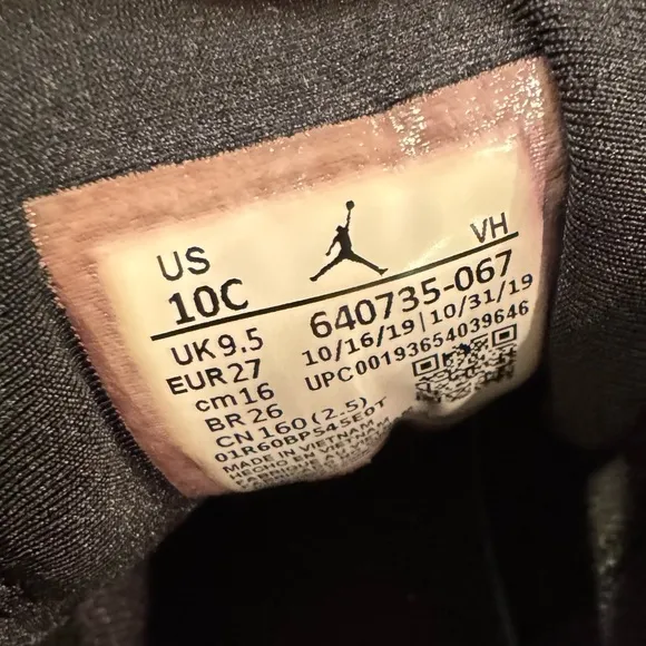 Nike Air Jordans - size 10C