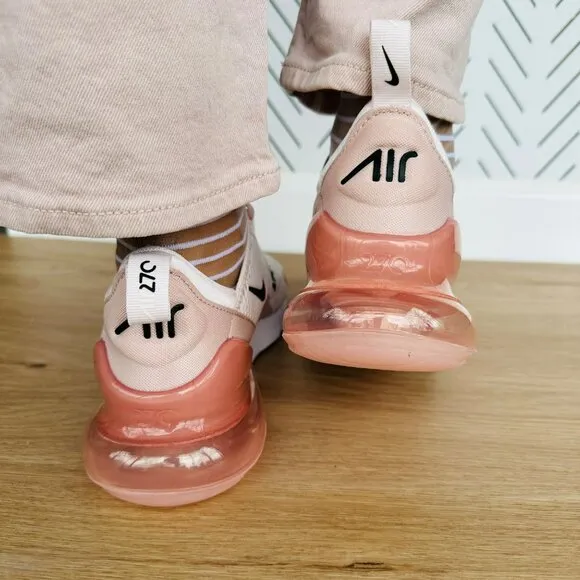 🤩Nike Air Max 270 Sz 6 Women Shoes comfort Soft Comfy  Sneaker Pink AH6789-604
