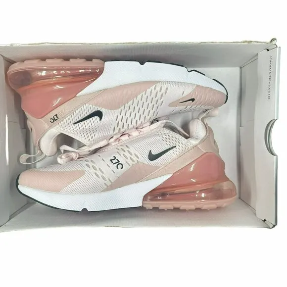 🤩Nike Air Max 270 Sz 6 Women Shoes comfort Soft Comfy  Sneaker Pink AH6789-604