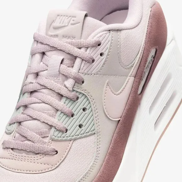 Nike Air Max 90 LV8 Light Iron All/Platinum Violet Shoes Women 8.5 FD4328-001