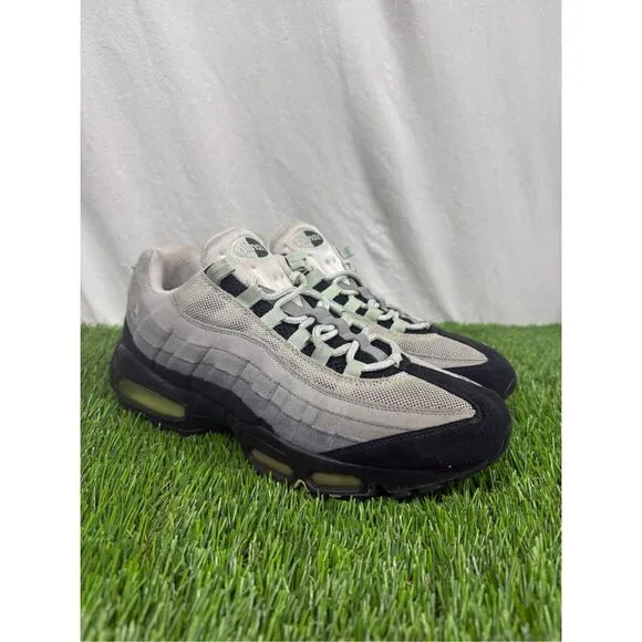 Nike Air Max 95 Fresh Mint New Green White Neutral Grey Size 10 609048-136